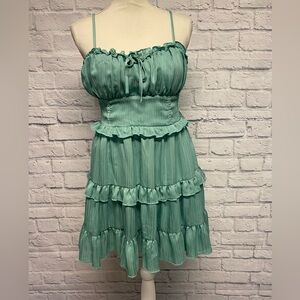 Wild Fable Tiered Mini Dress Sz M